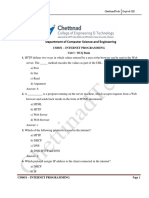 Department of Computer Science and Engineering: Unit I - MCQ Bank