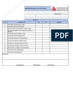 Commissioning Check List of VRF System