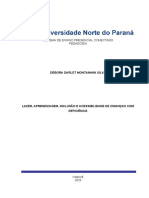 Lazer, Aprendizagem, Inclusão e Acessibilidade de Crianças Com Deficiência.