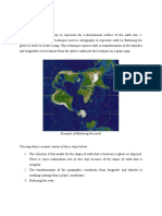 Example of Flattening The Earth