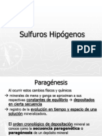 10 - Sulfuros - Hipogenos