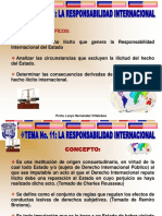 La Responsabilidad Internacional