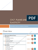 Ch.7. Plane Linear Elasticity: Multimedia Course On Continuum Mechanics