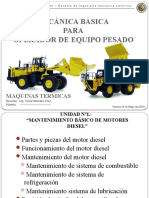 Mantenimiento de Motor Diesel