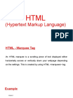 Unit2 L5 HTML Marquee