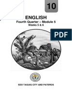 English: Fourth Quarter - Module 5