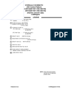 Hydraulic Schematic (ISO Control Pattern) 316 (S/N 522811001 AND ABOVE) (S/N 522911001 AND ABOVE)