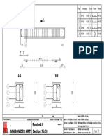 Maison Des Arts Poutrea1 Section 25X30: A-A B-B