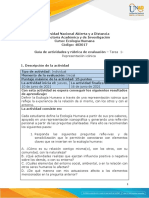 Guía de Actividades y Rúbrica de Evaluación - Tarea 1 - Representación Icónica