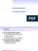 CCS425 Encryption Basics