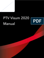 PTVVisum2020 Manual