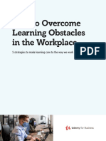 Udemy 2021 Learning Obstacles Workbook