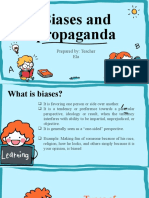 Biases and Propaganda