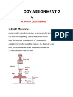 Metrology Assignment 2