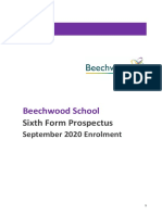 Sixth Form Prospectus 2020 PDF