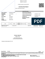 Laboratory Result Report: Sending Institute