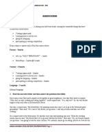 Functional Writing: Mwalukombe Evaluation Examination - 2021 English Paper Form 1 February Series Marking Scheme