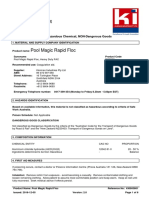 Safety Data Sheet: Pool Magic Rapid Floc