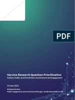 Full Report Vaccine Research Question Prioritisation 14 Jan 2021