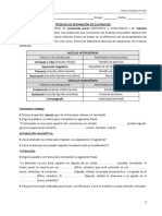 Técnicas de Separación