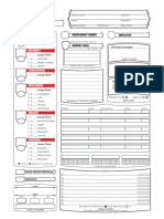 Star Wars 5E Form Fillable Character Sheet