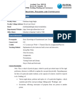 Drafting Pleading and Conveyance