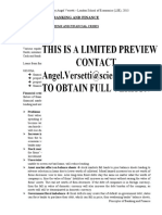 LSE Notes Principles of Banking and Finance-Financial System