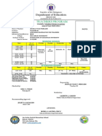 Teachers Program Template