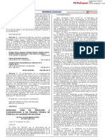 Normas Legales: Autorizan Viaje de Almirante y Contralmirante A Los Estados Unidos de América, en Comisión de Servicios