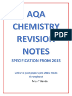 Sample AQA AS Chemistry