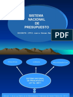 Sistema Nacional de Presupuesto 4