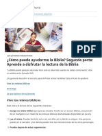 ¿Cómo Puede Ayudarme La Biblia - Aprende A Disfrutar La Lectura de La Biblia - Los Jóvenes Preguntan