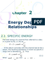 Energy Depth Relationships