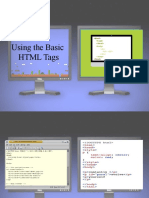 Using The Basic HTML Tags: Lesson 4