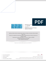 Efeitos de Um Programa de Intervenção Cognitivo-Comportamental