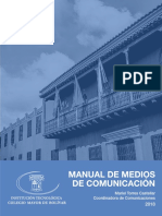 Manual de Medios Comunicacion