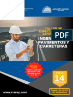 Brochure - Ingeniería en Pavimentos y Carreteras