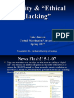 Security & "Ethical Hacking"