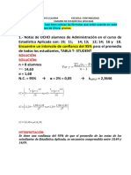 EXAMEN Final - Estadistica