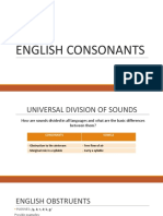 English Consonants