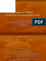 Paradigma Clásico Del Campo de Folklore