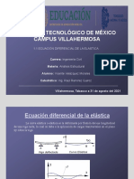 1.1 Ecuación Diferencial de La Curva Elástica