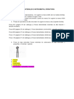 Lista Materiales e Instrumental Operatoria