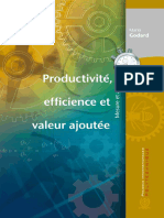 Productivité, Efficience Et Valeur Ajoutée - Mesure Et Analyse by Mario Godard