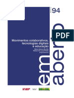 Movimentos Colaborativos, Tecnologias Digitais e Educação