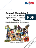 Shs Gen - Chem 1-q1 Mel-4 Week-1