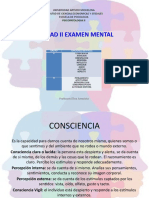 Unidad Ii Examen Mental