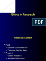 Ethics in Research Ethics in Research