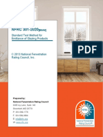 NFRC 301-2020 (E0A0) Standard Test Method For Emittance of Glazing Products