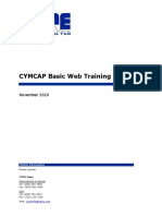 CYMCAP Basic Web Training